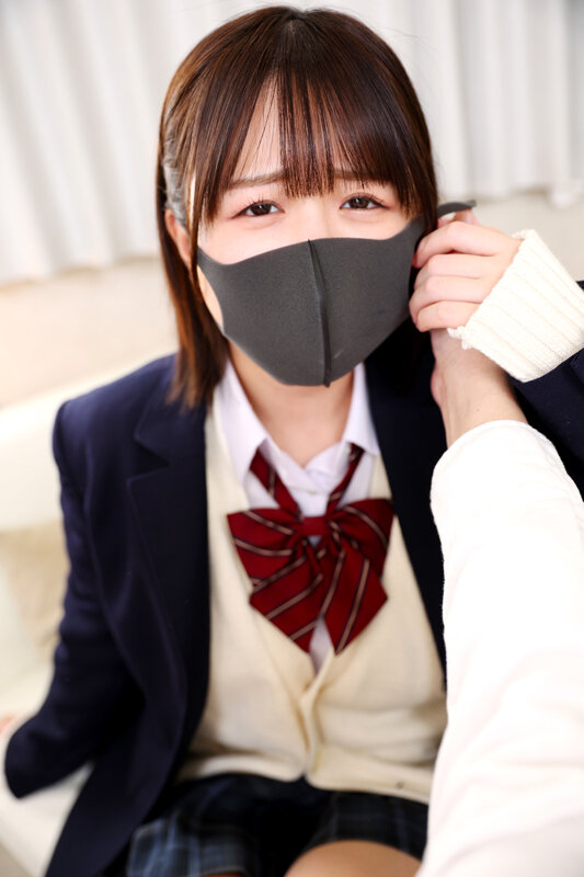 【VR】マスク姿が可愛い【シン・肉感追尾特化】けれども小生意気なP活J●にゴム外し生SEXでガツンと制裁!!何度もイキまくり連続中出しでワカラセタVR Kちゃん 画像8
