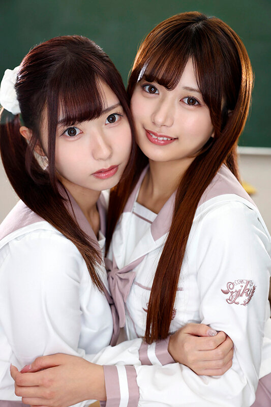 【VR】シン・W顔面特化アングルSpecial VR ~顔面最高のビジュJ●がボクを奪い合い!?舐めまくりキスしまくり中出しハーレム!!~逢沢みゆ・北岡果林 画像3