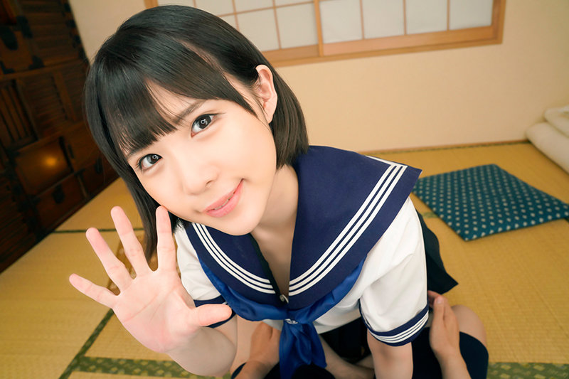 【VR】ノーブラ胸チラ見せで僕を誘惑してくる妹 るる・ゆず・ななみ 画像13