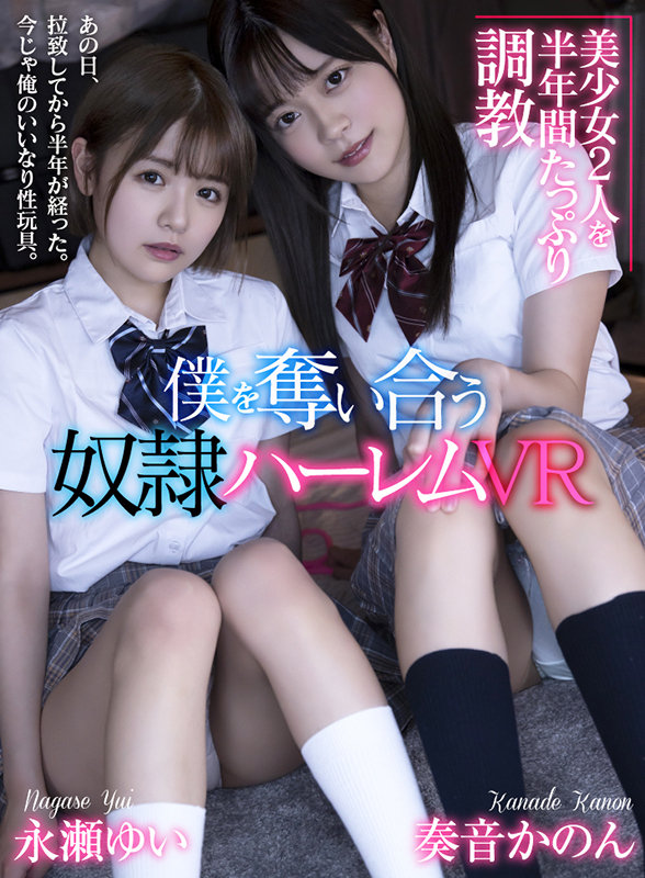 【VR】美少女2人を半年間たっぷり調教 僕を奪い合う奴●ハーレムVR 画像1