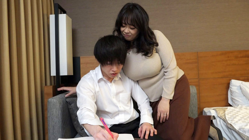 息子を溺愛する爆乳ママ ~受験前の息子を元気づけるため一晩で大盤振る舞い7射精~ 画像1