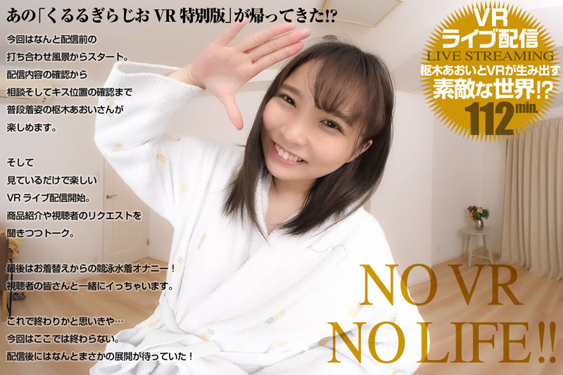 【VR】VRライブ配信 くるるぎらじおVR特別版 NO VR NO LIFE!ボクらはもうVRなしでは生きていけない 枢木あおい 画像20