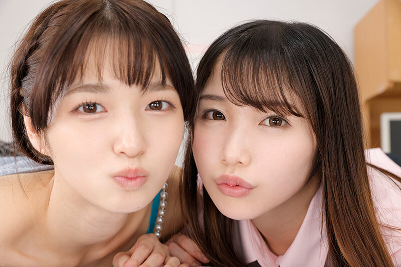 【VR】小さい頃から美人姉妹と家族ぐるみで付き合いのあったボク!そんな2人が入院したボクのお見舞いに!それぞれとイイ感じに関係を持っていたけど、2人同時にお見舞いに来てしまい「一緒に気持ち良くなろうよ」と逆3Pで興奮してしまったボクは何度も種絞り生中出し… 画像9