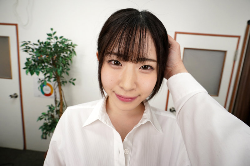 【VR】顔面特化アングルVR ~フェラがすっごい後輩女子社員と社内でイチャラブSEX~ 沙月恵奈 画像3